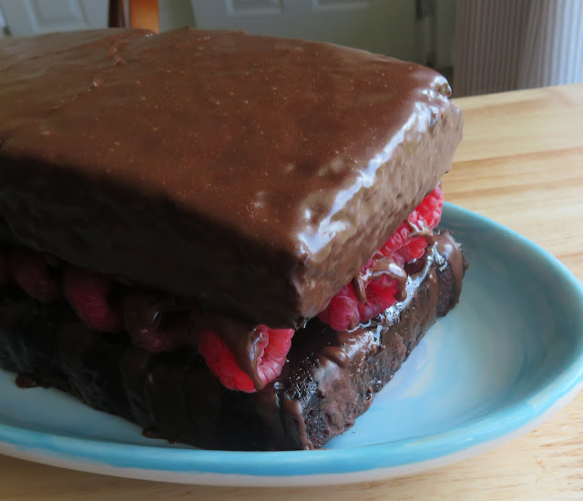 Chocolate Raspberry Cake