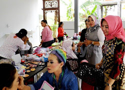 Pelatihan BLK tata rias penganti di Ngawi