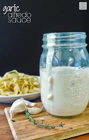 Homemade Garlic Alfredo Sauce | by Life Tastes Good is easy to make and lick-your-plate clean kinda good! #Sauce #Homemade