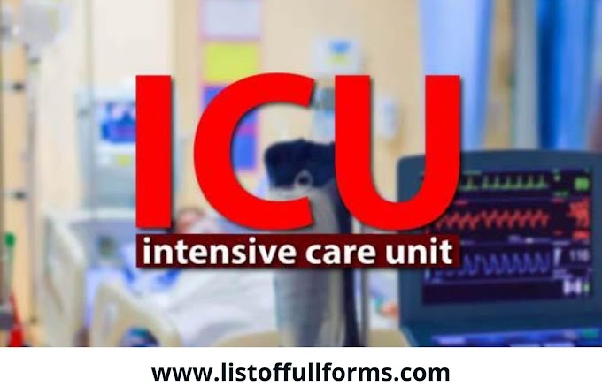 ICU full form