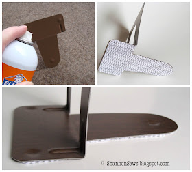 stop bookends from slipping with rubber shelf liner