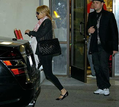 Nicole Richie Chanel Bags. Nicole was seen buying pizza