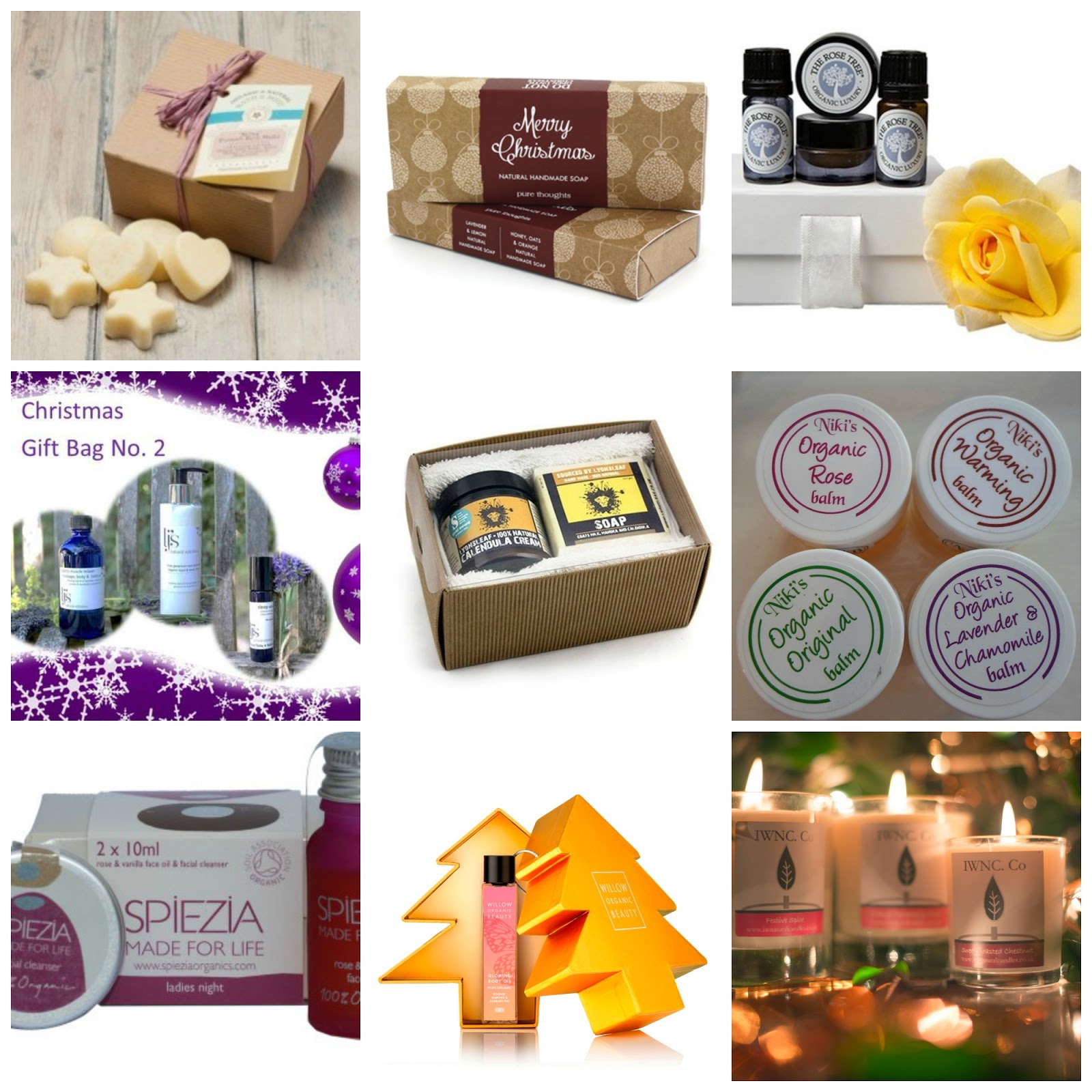 Sugarpuffish Natural & Organic Skincare Christmas Gift Ideas 2014