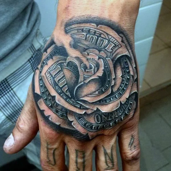 Tatuaje de dinero