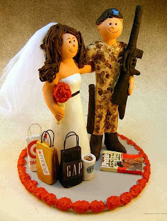 Comical Wedding Cake Toppers