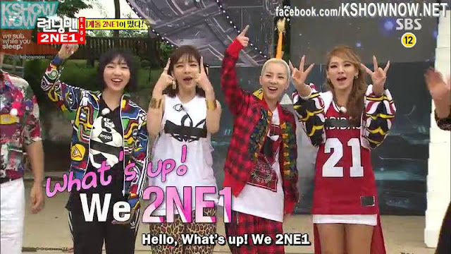 running man episode 156 eng sub 2ne1