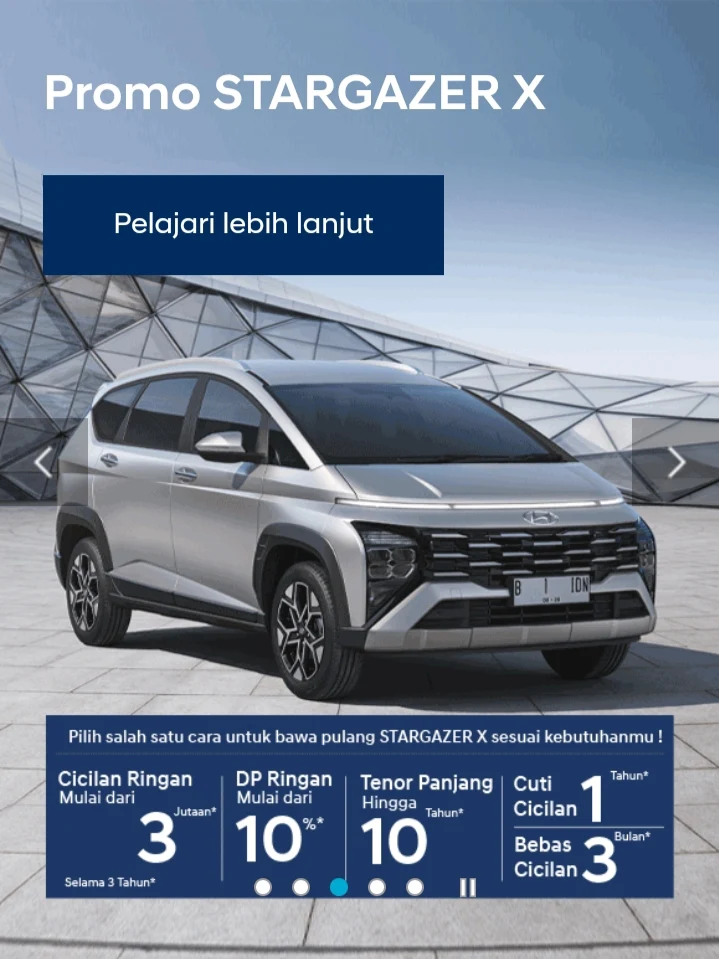Hyundai STARGAZER Harga Promo Kredit Mobil Baru Di Bekasi