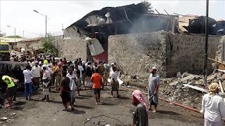 Serangan Roket Pemberontak Syi'ah Houtsi di Pasar Saada Tewaskan 10 Warga Sipil Yaman