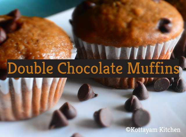 Double Chocolate Muffins video recipe#How to make Chocolate Banana Muffi...