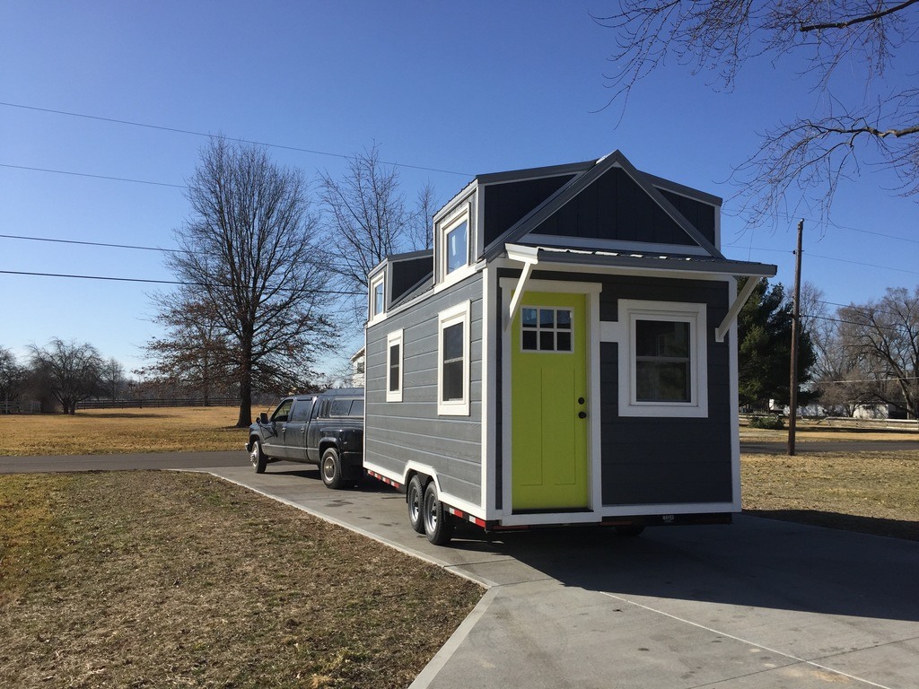 TINY HOUSE TOWN The Wanigan Tiny House 250 Sq Ft 