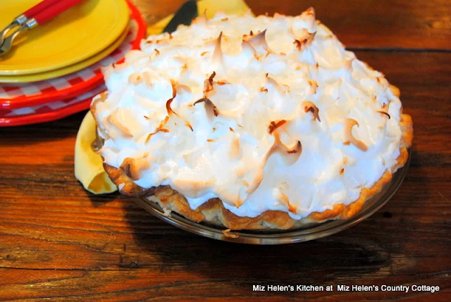 Favorite Coconut Cream Pie at Miz Helen's Country Cottage