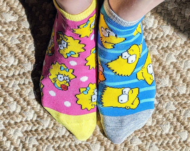 Simpsons socks