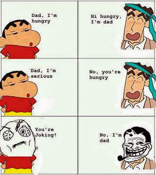 trolling, dad, son, cartoon, funny pictures, entertainment, tapandaola111