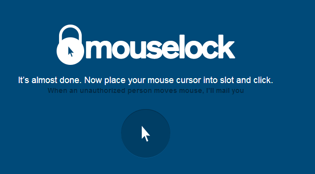 lock computer mouse