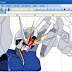 Orang Jepang Menggambar Robot Gundam Dengan Microsoft Excel