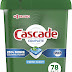 Cascade Complete Dishwasher-Pods, ActionPacs Dishwasher Detergent Tabs, Fresh Scent, 78 Count 