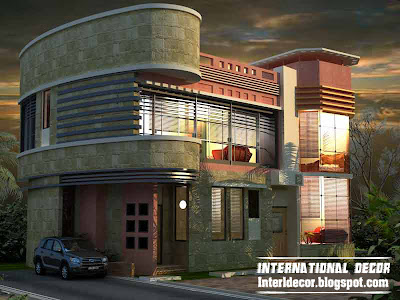 International villa designs with modern ideas 2015