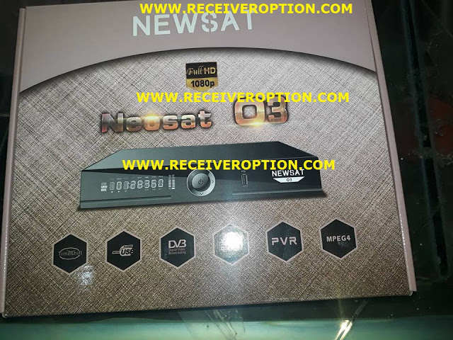 NEWSAT O3 HD RECEIVER POWERVU KEY NEW SOFTWARE