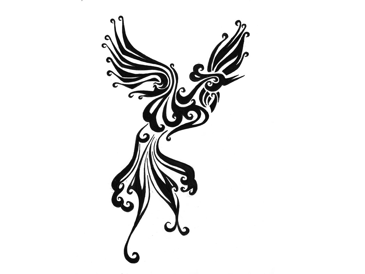 12. Tattoo Designs Phoenix 01