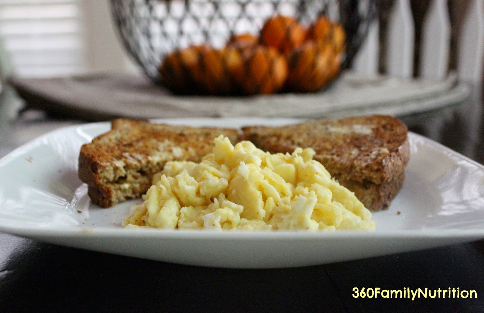 360FamilyNutrition: The Best Lower Calorie Scrambled Eggs
