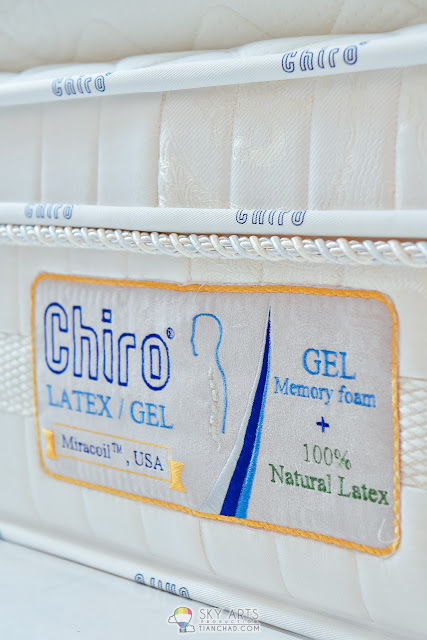 Dreamland Chiro/Latex Gel Mattress - 100 percent Natural Latex