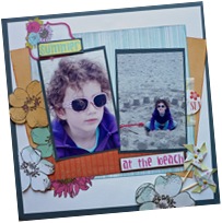 at the beach