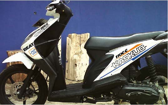 Variasi Cutting Sticker Yamaha Byson