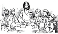 ultima cena dibujos (4)