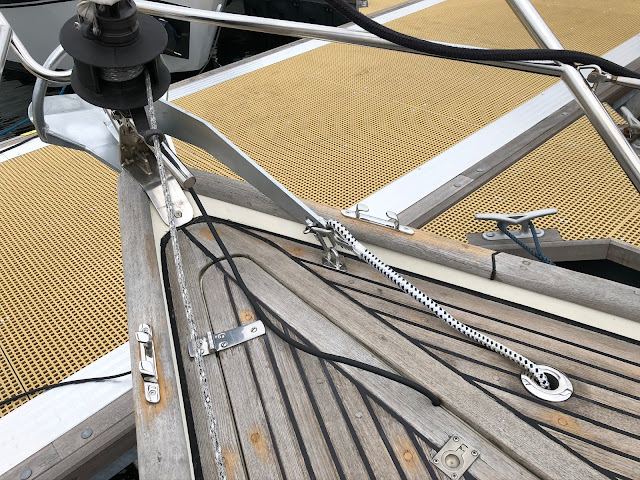 Hallberg Rassy 29 93 Rocna anchor without windlass
