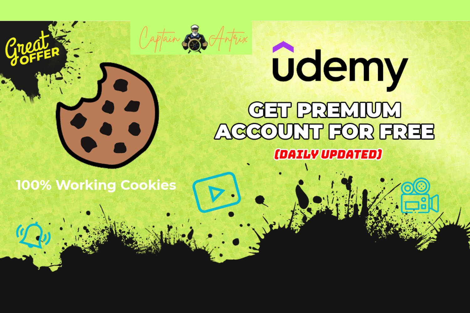 Udemy Premium Account Free Cookies Download April 2023