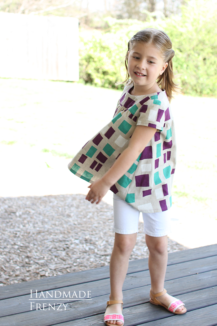 Ania Tunic // Sewing For Girls