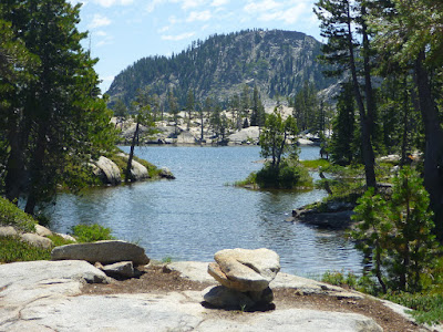 Paradise Lake north of Donner Summit