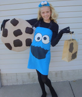 halloween costume costumes idea cookie monster