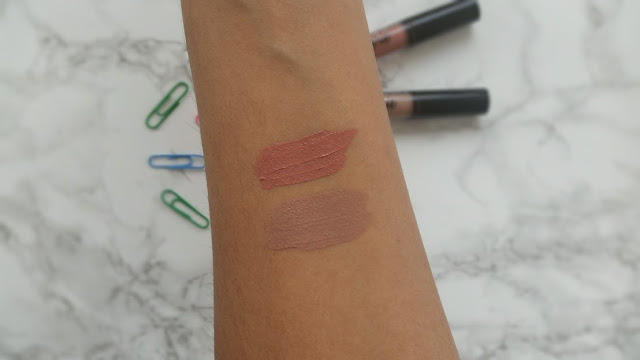 nyx lip lingerie review and swatches