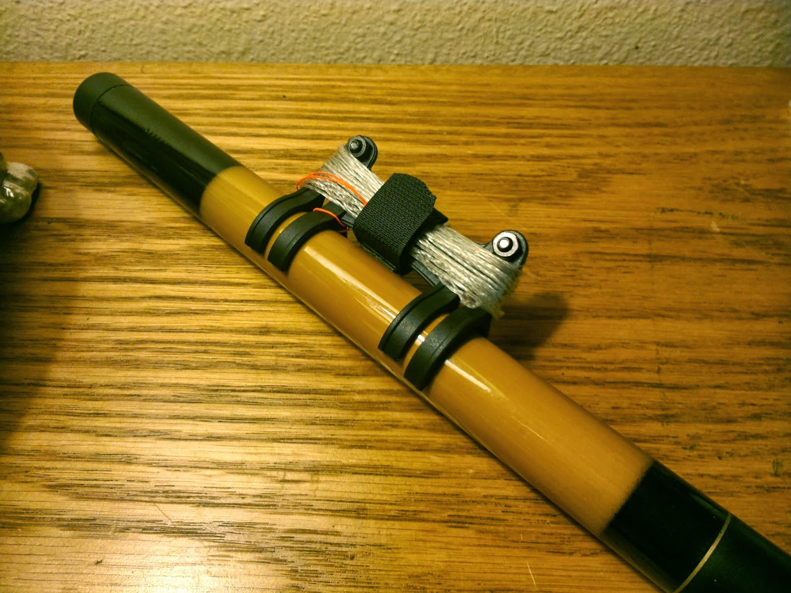 Zach's Ultralight Outdoor Blog: How to Make a Tenkara Line Holder