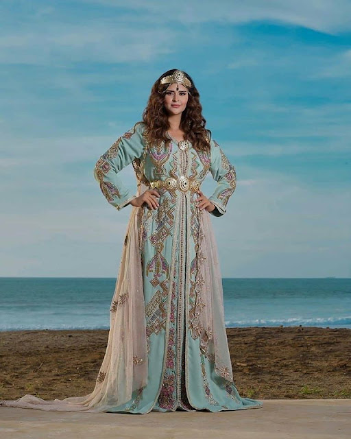 caftan marocain de mariage salma  rachid