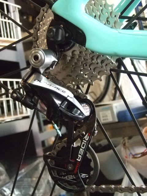 22年最新入荷 Rideaビッグプーリー換装 リアディレイラー 11s Dura Ace Rd 9000 シマノ Shimano リアディレイラー Www Listentotheworld Net
