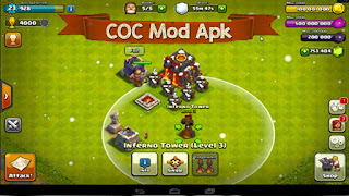 Download Game Clash of Clans Apk 9.256.5 New MOD Clash Bot VIP