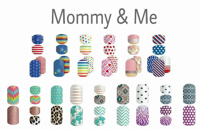 Jamberry mommy and me nail wraps