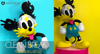 Deconstructed Mouse Donald Duck Edition Disney Mickey Mouse Vinyl Figure by Matt Gondek x ToyQube x Avenue des Arts