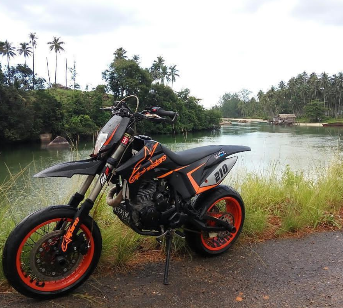 Koleksi 66 Yamaha Scorpio Modif Supermoto Terupdate Modifikasi