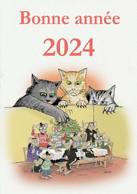 Vœux illustrés pour 2024