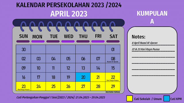 kalendar sekolah 2023/2024