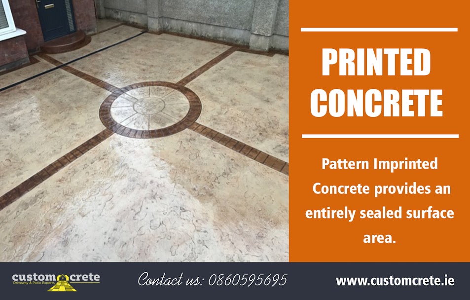 printed concrete