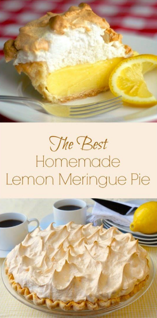 The Very Best Homemade Lemon Meringue Pie