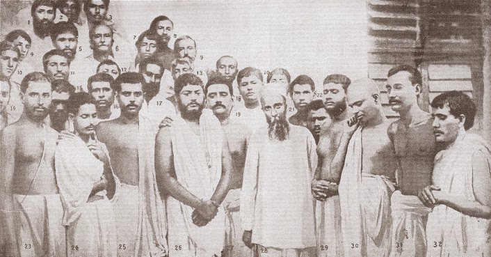 The Group of Disciples after Ramakrishna's funeral