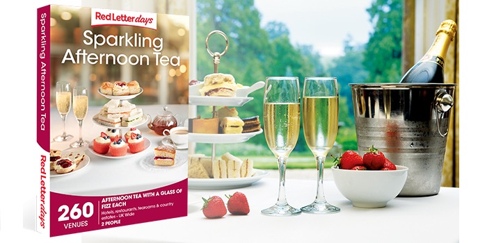 Red Letter Days Sparkling Afternoon Tea Gift Box