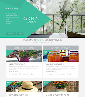  OT GreenLiving - Bright and Colorful Joomla Gardening Template