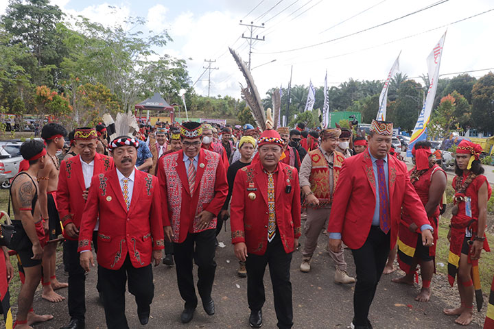 Kumpulan Foto Gawai Dayak Sanggau 2022 tanggal 7 Juli, Pembukaan