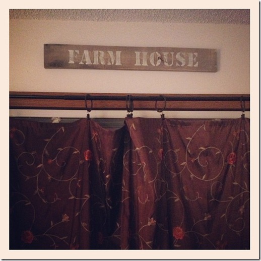 old curtains